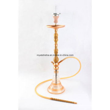 New Style Fashion Golden Wood Shisha